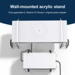 For Starlink Gen 3 Router Acrylic Separable Wall-mounted Bracket - Image 3