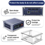 For Beelink S12 Pro Mini PC Desktop Upright Stand - Image 5