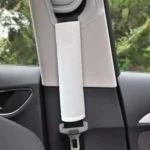 Universal Car Seat Belt Extended Ice Silk Fabric Shoulder Pad Protection Belt - Image 3