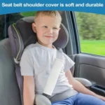 Universal Car Seat Belt Extended Ice Silk Fabric Shoulder Pad Protection Belt - Image 4