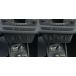 Carbon Fiber Car Air Conditioner Switch Panel A Decorative Sticker for SEAT Ibiza 2009-2014, Left and Right Driver - Image 7