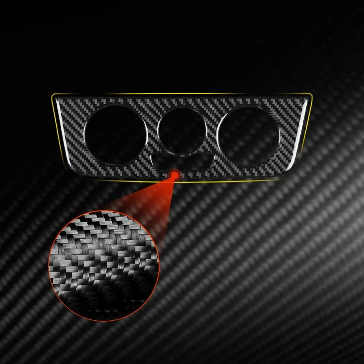 EDA0083698_B1.webp Carbon Fiber Car Air Conditioner Switch Panel A Decorative Sticker for SEAT Ibiza 2009-2014, Left and Right Driver - Image 2