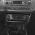Carbon Fiber Car Air Conditioner Switch Panel B Decorative Sticker for SEAT Ibiza 2009-2014, Left and Right Driver - Image 6