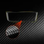 Carbon Fiber Car Air Conditioner Switch Panel B Decorative Sticker for SEAT Ibiza 2009-2014, Left and Right Driver - Image 2