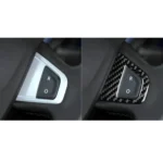 3pcs/Set Carbon Fiber Car Steering Wheel Buttons Decorative Sticker for Renault Fluence 2009-2017 / Megane 2008-2016, Left and Right Driver - Image 7