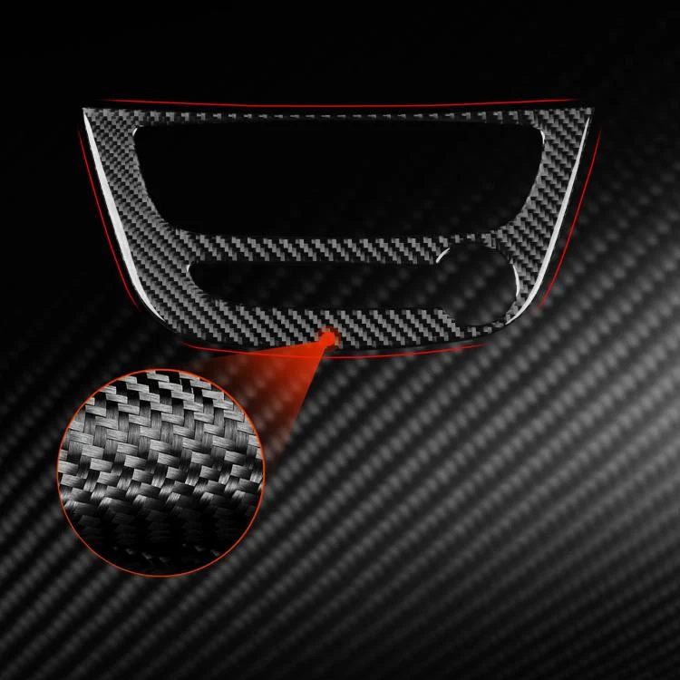EDA0083702_B1.webp Carbon Fiber Car Air Conditioner Panel A Decorative Sticker for Renault Fluence 2009-2017 / Megane 2008-2016, Left and Right Driver - Image 2
