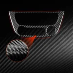 Carbon Fiber Car Air Conditioner Panel B Decorative Sticker for Renault Fluence 2009-2017 / Megane 2008-2016, Left and Right Driver - Image 2
