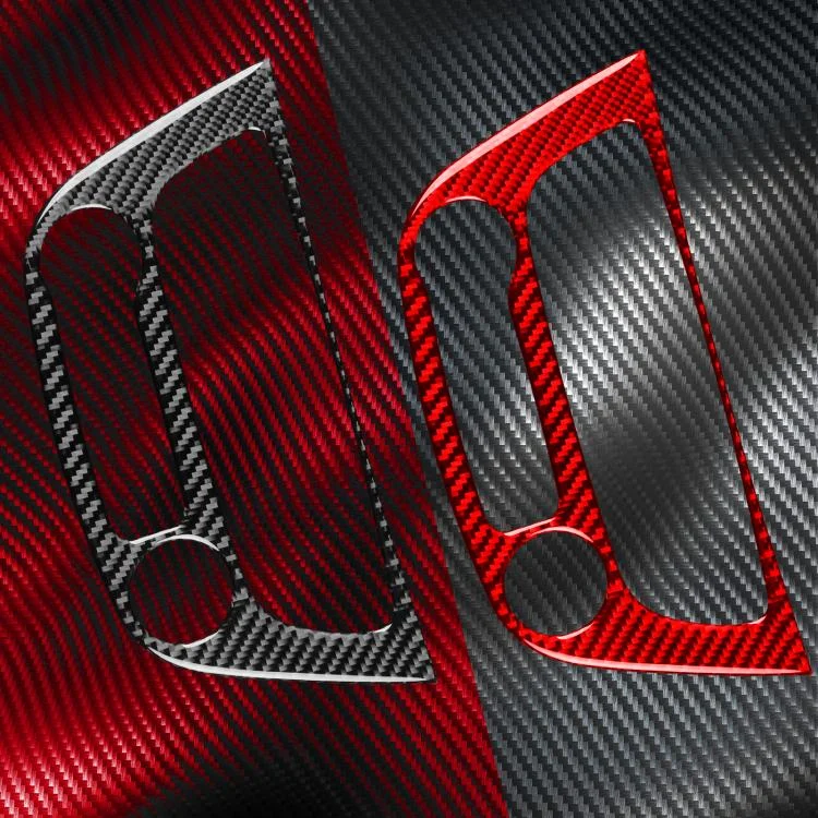 EDA0083703_B2.webp Carbon Fiber Car Air Conditioner Panel B Decorative Sticker for Renault Fluence 2009-2017 / Megane 2008-2016, Left and Right Driver - Image 3