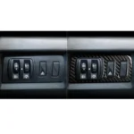Carbon Fiber Car Headlight Button Frame Decorative Sticker for Renault Fluence 2009-2017 / Megane 2008-2016, Left and Right Driver - Image 7