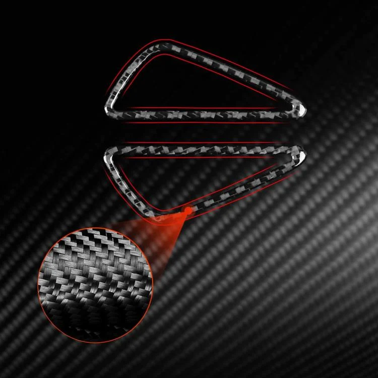 EDA0083756_B1.webp 2pcs/Set Carbon Fiber Car Instrument Panel Air Outlet Decorative Sticker for SEAT Leon 2005-2012, Left and Right Driver - Image 2