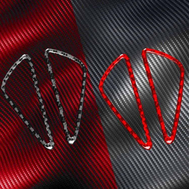 EDA0083756_B2.webp 2pcs/Set Carbon Fiber Car Instrument Panel Air Outlet Decorative Sticker for SEAT Leon 2005-2012, Left and Right Driver - Image 3