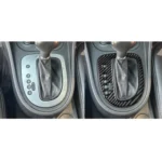 Carbon Fiber Car Gear Position Panel Decorative Sticker for SEAT Leon 2005-2012 - Image 5