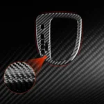 Carbon Fiber Car Gear Position Panel Decorative Sticker for SEAT Leon 2005-2012 - Image 6