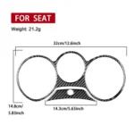 2pcs/Set Carbon Fiber Car Speedometer Surrounded Panel Decorative Sticker for SEAT Leon 2005-2012, Left and Right Driver - Image 5