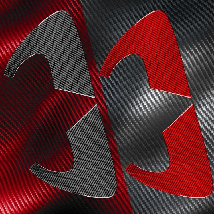 EDA0083765_B2.webp 2pcs/Set Carbon Fiber Car Rear Triangle Window Decorative Sticker for SEAT Leon 2005-2012, Left and Right Driver - Image 3