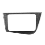 Carbon Fiber Car Center Console Panel Decorative Sticker for SEAT Leon 2005-2012 - Image 2