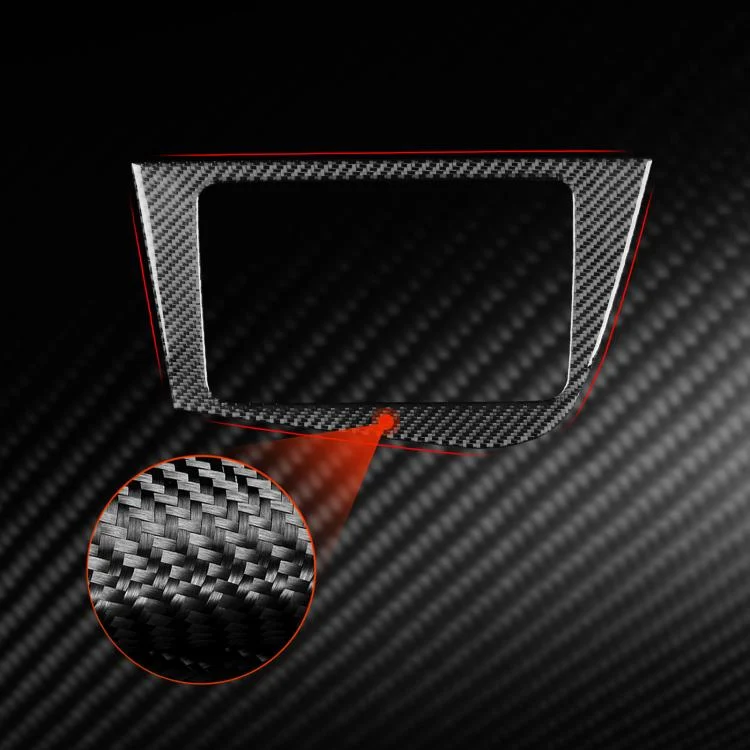 EDA008376601A_5.webp Carbon Fiber Car Center Console Panel Decorative Sticker for SEAT Leon 2005-2012 - Image 6