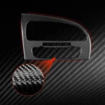 Carbon Fiber Car Center Console Air Conditioner Panel Decorative Sticker for SEAT Leon 2005-2012 - Image 6
