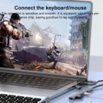 USB / Type-C / 8 Pin to 3.5mm, PD, 2 x USB, Type-C HUB Adapter 5 in 1 Docking Station - Image 10