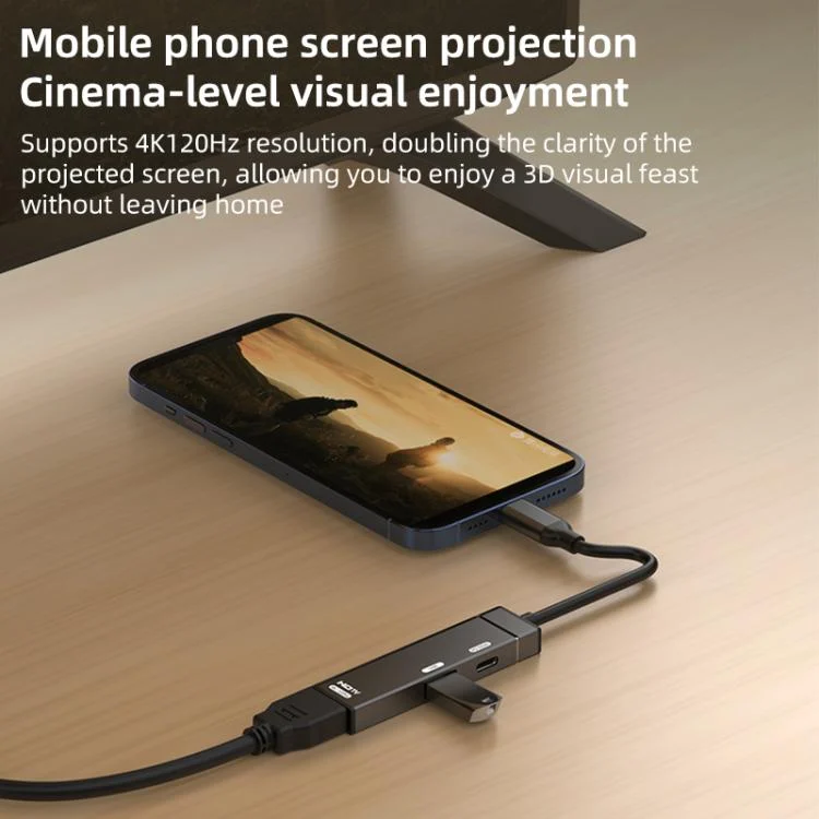 EDA008423601A_12.webp Type-C to Type-C, USB-A, HDMI HUB Docking Station - Image 13