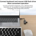 Type-C to Type-C, USB-A, HDMI HUB Docking Station - Image 6
