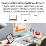 Logitech POP ICON COMBO Wireless Bluetooth Keyboard and Mouse Set - Image 8