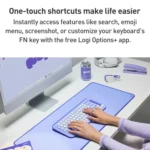 Logitech POP ICON KEYS Wireless Bluetooth Keyboard - Image 5