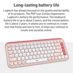 Logitech POP ICON KEYS Wireless Bluetooth Keyboard - Image 7