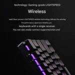 Logitech G PRO X 60 LIGHTSPEED Wireless Gaming Keyboard, GX-T Optical Switches - Image 3