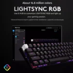 Logitech G PRO X 60 LIGHTSPEED Wireless Gaming Keyboard, GX-T Optical Switches - Image 4