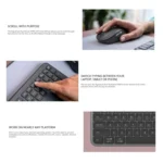 Logitech MK950 Wireless Slim Bluetooth Keyboard and Mouse Set - Image 4