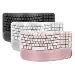 Logitech WAVE KEYS Wireless Ergonomic Keyboard - Image 2