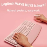 Logitech WAVE KEYS Wireless Ergonomic Keyboard - Image 3