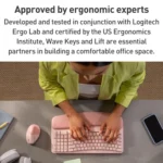 Logitech WAVE KEYS Wireless Ergonomic Keyboard - Image 7
