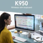 Logitech K950 Slim Silent Wireless Bluetooth Keyboard - Image 2