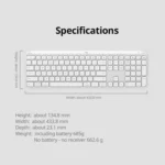 Logitech K950 Slim Silent Wireless Bluetooth Keyboard - Image 9