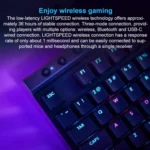 Logitech G515 LIGHTSPEED TKL Wireless Low-Profile Mechanical Gaming Keyboard, GX-L Mechanical Switches - Image 4