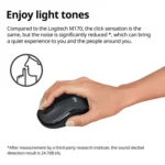 Logitech M240 1000dpi Silent Wireless Bluetooth Mouse - Image 5
