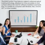 Logitech M240 1000dpi Silent Wireless Bluetooth Mouse - Image 8