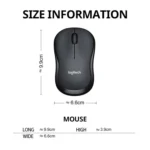 Logitech M240 1000dpi Silent Wireless Bluetooth Mouse - Image 10