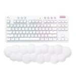 Logitech G715 Dual-Mode 87-Key RGB Wireless Bluetooth Mechanical Keyboard, Tea Shaft