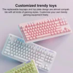 Logitech G715 Dual-Mode 87-Key RGB Wireless Bluetooth Mechanical Keyboard, Red Shaft - Image 3