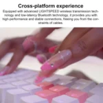 Logitech G715 Dual-Mode 87-Key RGB Wireless Bluetooth Mechanical Keyboard, Red Shaft - Image 4