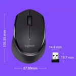 Logitech M275 1000dpi 2.4GHz Wireless Mouse with USB - Image 9