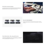 Logitech MX Mini Compact Smart Backlit Wireless Bluetooth Mechanical Keyboard - Image 6