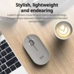 Logitech PEBBLE M350 1000DPI Ultra-Thin Dual-Mode Wireless Bluetooth Mouse - Image 2
