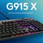 Logitech G915 X Wired Low Profile Gaming Keyboard - Image 4