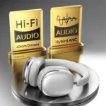 BT069NC BT5.4 Wireless Stereo ANC Headphones - Image 3