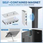 HST-2A1CTS 5 in 1 USB 3.0 Detachable Magnetic Docking Station - Image 3