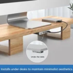 HST-2A2C 4 in 1 USB 3.2 10Gbps Detachable Magnetic Docking Station - Image 4